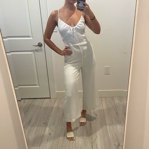 Wilfred Aritzia White Jumpsuit